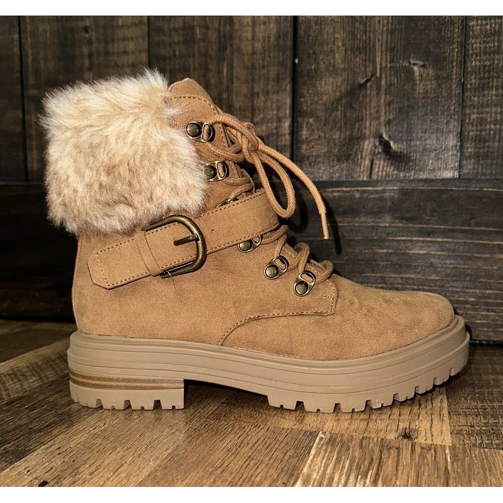Women's/Girl's  Sun and Stone Lionell Moto Booties Created For Macy's  Size 5